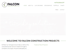 Tablet Screenshot of falconuk.co.uk